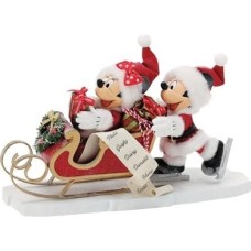 Prime Department 56 Possible Dreams ve Minnie Mouse Buz Üzerinde Eğlenceli Heykelcik, 18,7 Cm, Çok Renkli