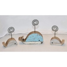 103281 Ahşap Fotoğraf Tutucu Bloklar, 3'lü Set, Balina 103281 Ahşap Fotoğraf Tutucu Bloklar, 3'lü Set, Balina
