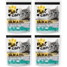 Prime 4 Adet Silika Kedi Kumu 3.8 Lt