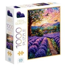 Mor Bahçe 1000 Parça 2,2mm Kalınlık 48X68CM Profesyonel Hobi Puzzle Yapboz Serisi