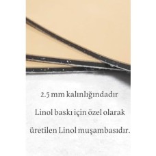 Prime Esmay Linol Linol Muşamba Levha 2.5 mm 35X50 cm (1 Adet) Gri Renklidir GNSRKFAZ3102