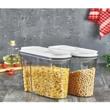 Prime Luks Erzak Saklama Kabı, Şeffaf Füme 2x3, 2 Lt