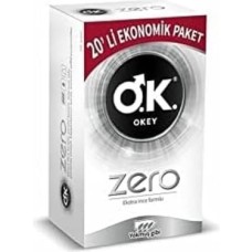 Prime Zero (20X2) + Okey Zero Kayganlaştırıcı Jel (100 Ml)