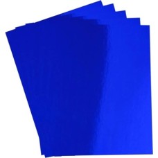 Prime Aynalı Metalik Fon Kartonu Mavi 50X70CM 5 Adet (Tek Renk) 199638281021