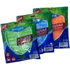 Wespa Parfümlü Pisuvar Koku Giderici, 3'lü Paket, Deodorizer Tablet, Yeşil ve Mavi