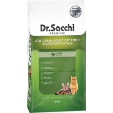 Prime Dr.sacchi Düşük Tahıllı Kuzu Etli Yetişkin Kedi Maması 10 kg