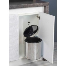 Prime S-2251 Paslanmaz Çöp Kovası Krom Dolap Içi 10 Litre Prime S-2251 Paslanmaz Çöp Kovası Krom Dolap Içi 10 Litre