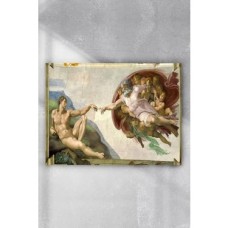 (PSTER2290) Michelangelo - 'in Yaratılışı Sanatsal Poster (60X90CM)