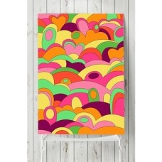 (PSTER20559) Carnival, Karnaval Psychedelic Indie Tarzı Poster 30 x 40
