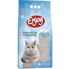 Prime Enjoy Bentonit Ince Taneli Kedi Kumu 10 Lt (Marsilya Sabunlu) (3 Paketi)