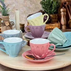 Prime Soft Çay Fincan Takımı 12 Parça 6 Kişilik