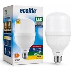 Jumbo LED Ampul 28W (172W Eşdeğer) - E27 Duy, 3000K Sarı Işık, 2900 Lümen, Enerji Tasarruflu LED Lamba, 149X100MM, Ac 220V, Dimmer Uyumlu Değil