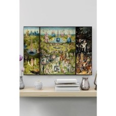 (PSTER20331) Dünyevi Zevkler Bahçesi - Hieronymus Sanatsal Poster 30 x 40