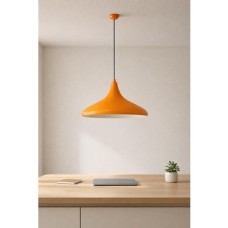 Modern Turuncu Sarkıt Lamba – Minimalist Tavan Aydınlatma, Metal Pendant Light, Yemek Masası & Salon Için Dekoratif Avize, Iskandinav Stil Modern Turuncu Sarkıt Lamba – Minimalist Tavan Aydınlatma, Metal Pendant Light, Yemek Masası & Salon Için Dekoratif Avize, Iskandinav Stil