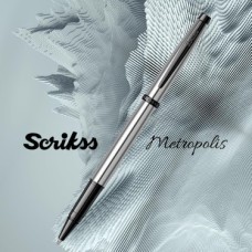 Metropolis 800 Roller Kalem Siyah Krom