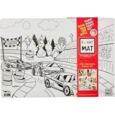 Prime Akademi Çocuk Mat 2'li Set 1 (Köpekler, Yarış Arabaları)