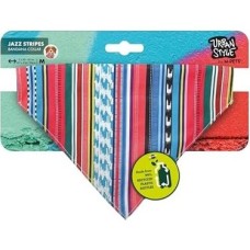 Prime Urban Style Jazz Strıpes Bandana Collar (M) Prime Urban Style Jazz Strıpes Bandana Collar (M)