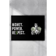 (PSTER7014) Money Power Respect Motivasyon Poster (50X70CM) (PSTER7014) Money Power Respect Motivasyon Poster (50X70CM)