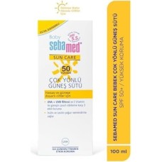 Uva - Uvb Filtresi ve E Vitamini Etkili Çok Yönlü Koruyucu Çocuk Güneş Sütü 50 Spf 100 ml
