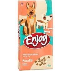Enjoy Kuru Köpek Maması, L&r Kuzu Etli ve Pirinçli, Yetişkin 20/9, 15 kg