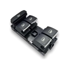 Sol Ön Kapı Dörtlü Cam Düğmesi Krom 5G0959857C Vw Golf 7 ile Uyumlu 2013-2017