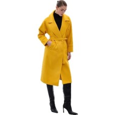Prime Sateen Beli Bağlamalı Uzun Kaban, STN139KKA1924