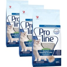 Prime Proline Kokusuz Bentonit Kedi Kumu 20 L (3 Paketi)