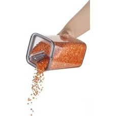 Prime Evle Pratik Kapak Saklama Kabı 3 x 1,2 L, Çok Renkli