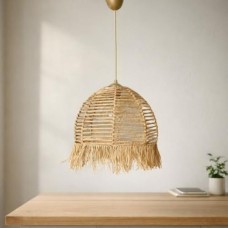 Handmade Sarkıt Avize | Natural Eskitme Tasarım | 51-60 cm | E27 Duy | A Enerji Sınıfı | El Yapımı – Metal Gövde