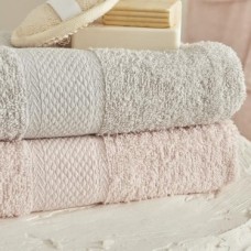 Prime Alven 4 Parça Aile Banyo Seti, Pudra - Gri