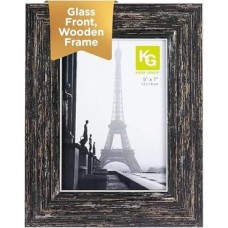 Kiera Grace Zımpara Reçine Benzersiz Çiftlik Evi Resim Çerçevesi, 12,7 cm x 17,78 Cm, Kararmış Ahşap