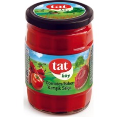 Domates Biber Salçası 560gr Cam 1 Adet