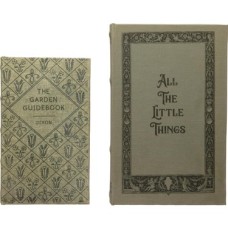 Prime Co-Op Mdf ve Kanvas Kitap, 2'li Set All The Things Saklama Kutusu, Doğal, 2