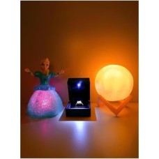 Işıklı Yüzük Kutusu Kalpli Yüzük, Rcb LED Frozen Elsa, 3D LED Küre Gece Lambası Halay Çeken