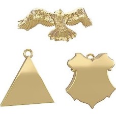 Prime Keepsake Minyatür Süsleri 2023, Potter Büyücü Dünyası Metal, Mini 3'lü Set, Potter Hayranları Için Hediyeler