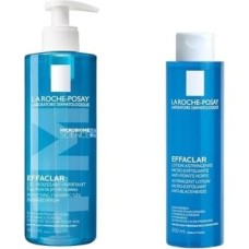 Effaclar Yağlı ve Sivilceye Eğilimli Ciltler Için Nazik Temizleyici ve Gözenek Sıkılaştırıcı Set