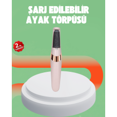 Elektrikli Ayak Törpüsü USB Şarjlı Nasır ve Kallus Giderici - Lisinya