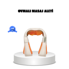 Ovmalı Isıtmalı Masaj Aleti – Boyun, Sırt, Omuz, Bel ve Ayak İçin Profesyonel Yoğurmalı Masaj Deneyimi - Lisinya