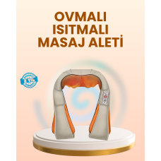 Ovmalı Isıtmalı Masaj Aleti Boyun Omuz Bel ve Ayak İçin Rahatlatıcı Etki - Lisinya