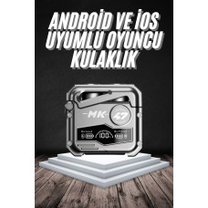 Bluetooth Kulaklık Dokunmatik Kontrol Tws kablosuz kulaklık Hi-fi Stereo - Lisinya