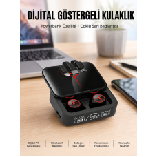 Kablosuz Şarj Göstergeli Powerbank Özellikli Bluetooth Kulaklık Çağrı Cevaplayabilen Yeni Nesil - Lisinya Kablosuz Şarj Göstergeli Powerbank Özellikli Bluetooth Kulaklık Çağrı Cevaplayabilen Yeni Nesil - Lisinya