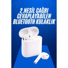 2025 Model Çağrı Cevaplayabilen Bluetooth Kulaklık Beyaz Dokunmatik Kontrol - Lisinya