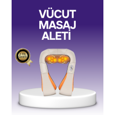 Ovmalı Boyun ve Sırt Masaj Cihazı - Lisinya