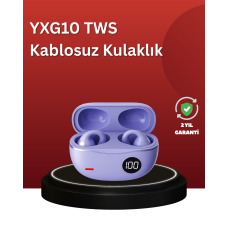 YXG10 Açık Kulak Bluetooth Kulaklık – Klipsli, Güvenli Spor Tasarım, 30 Saat Pil - Lisinya