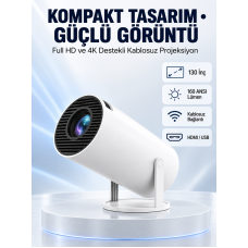 160 ANSI Lümen Parlaklığa Sahip Geniş Ekran Projeksiyon - Lisinya