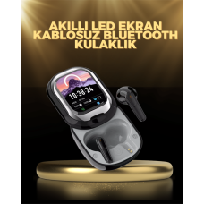 Kişiselleştirilebilir LED Ekranlı Bluetooth Kulaklık – Oyun & Müzik Modlu - Lisinya