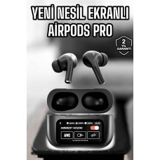 Kablosuz Bluetooth Kulaklık Ekranlı Uzun Şarj Süreli ANC Destekli - Lisinya