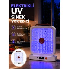 Elektrikli Sinek Öldürücü UV Işıklı Masaüstü Cihaz Beyaz Renk - Lisinya Elektrikli Sinek Öldürücü UV Işıklı Masaüstü Cihaz Beyaz Renk - Lisinya