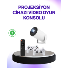 2.4G Kablosuz Destekli Oyun ve Film Projeksiyonu Ev Kullanımı İçin - Lisinya