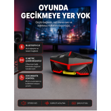Kablosuz Bluetooth Kulaklık 5.0 Dokunmatik Kontrol Gürültü Engelleme - Lisinya